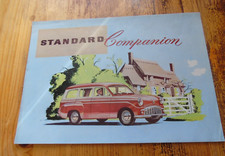 Standard Companion Fold out brochure poster 241/1/58 UK.     011