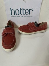Hotter Red Leather Loafer