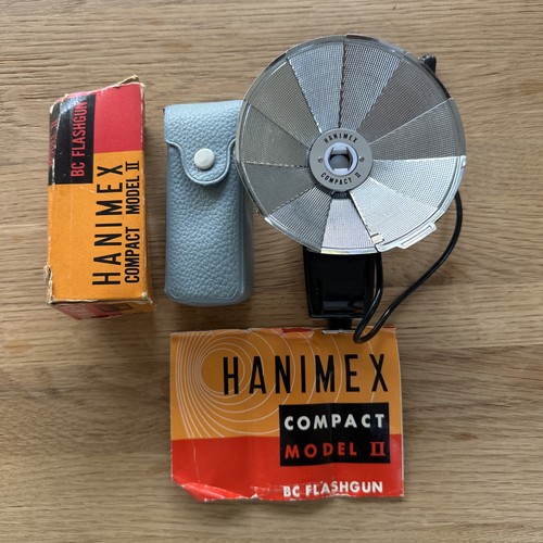 Hanimex compact flashgun - hanimex, bc