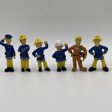 Vintage Prism Fireman Sam Figures Bundle B1 Cake Toppers Toys