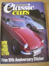 CLASSIC CARS OCT 1983 BROOKLANDS SAFETY MG OWNERS CLUB QUEEN MOTHER CONCOURS