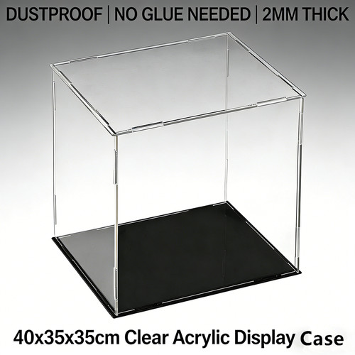 40x35x35cm clear acrylic - 40x35x35cm,