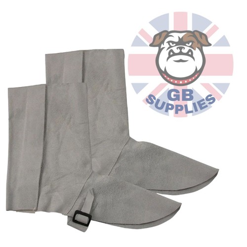 Gaiters welding chrome leather - chrome,