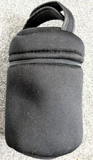 Tommee Tippee Baby Bottle Holder - Black Insulated Bottle Bag- Used