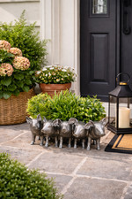 Pig Planter Trough Ornament