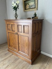 Oak Media Cabinet  Hall Cabinet 