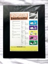 Vintage 67 LAMBRETTA Brochure Leaflet LI150 J125 SX200 Cento LI125 SCOOTER MODS