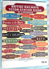 BRITISH RAILWAY TOTEM STATION