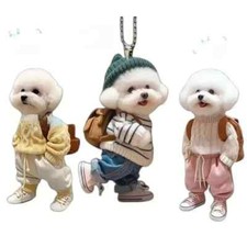 2D (FLAT) Bichon Frise Dog