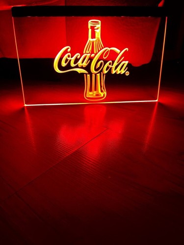 Led neon light - light, coca