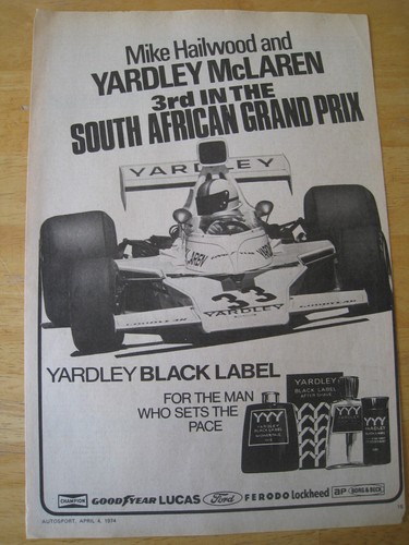 Mike hailwood yardley mclaren - hailwood,