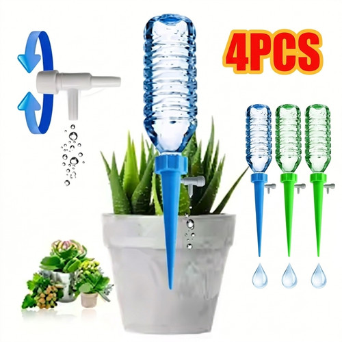 4pcs self watering - 4pcs, spikes
