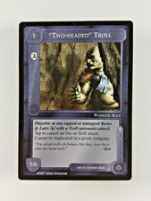 Two-Headed Troll - Middle Earth CCG card (1997 ICE) MECCG Lidless Eye LotR
