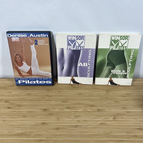 Pilates workout dvd lot - dvd, 3