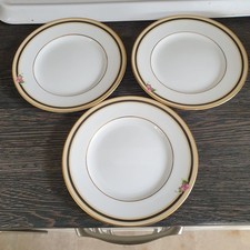 3 x WEDGWOOD CLIO 15.5cm Side Plates Bone china From 1992 UNUSED
