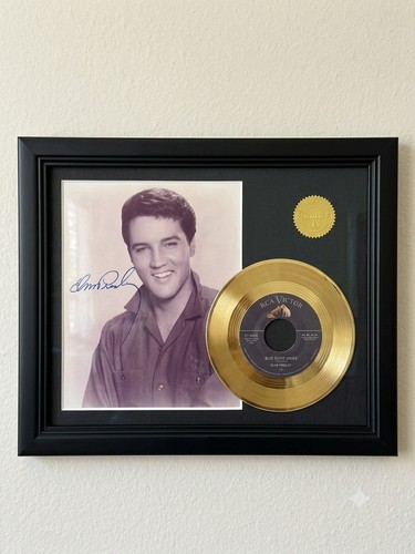 Elvis presley framed signed - elvis,
