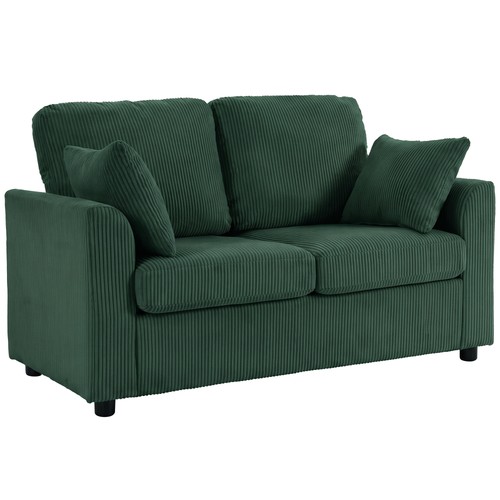 Homcom seater sofa - homcom, corduroy