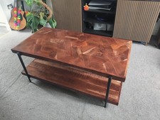 Acacia Wood Coffee Table 122cm