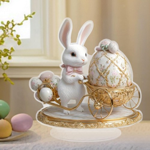 Easter bunny decor with - easter,