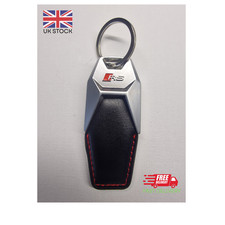 Premium Leather  Metal Keyring