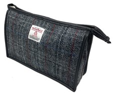 Harris Tweed Grey Tartan