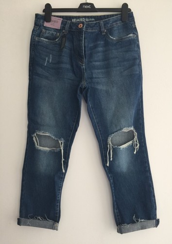 Next mid blue knee - mid, jeans