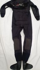 Northern Diver British SF Black Lightweight Drysuit Damaged (still32)