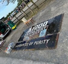 10ft X 6ft Enamel Sunlight Soap Sign