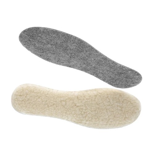 Wool felt insoles - +, thick