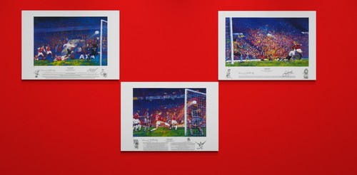 Manchester united treble - manchester,