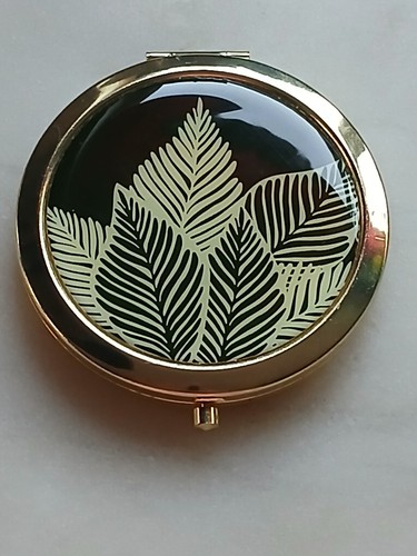 Vtg 80s brass autumn leaves - 80s,