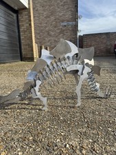 Stainless Steel Stegosaurus 3D