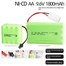 Ni-cd AA 9.6V 1800mAh Battery