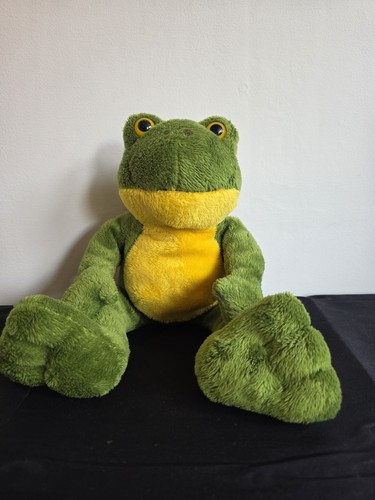 Hamleys large green frog plush - large,