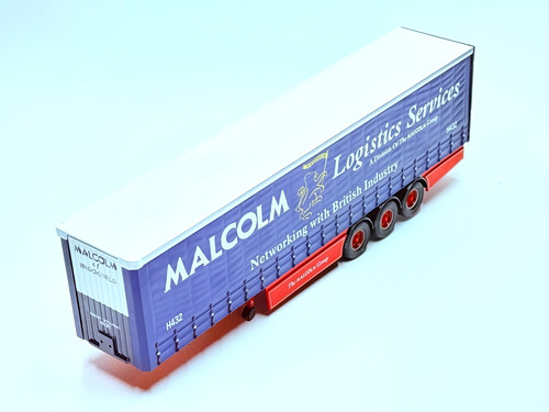 Corgi tri axle curtainside - corgi, tri-axle