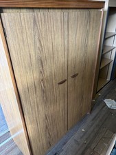 Mid Century Retro Teak double