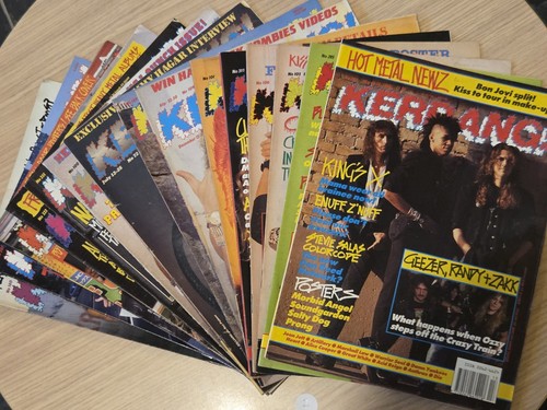Bundle vintage kerrang - 15,