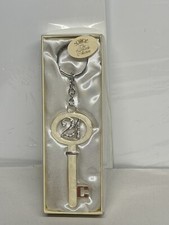 21st Birthday Key Ring By