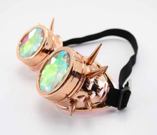 Rose Gold Steampunk Goggles