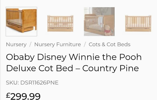 Obaby winnie the pooh - the,