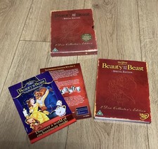 Walt Disney Beauty & The Beast 2x DVD Special Collectors Edition