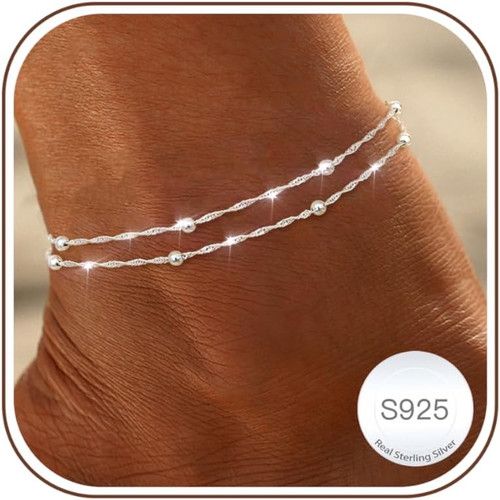 925 sterling silver - sterling, anklet