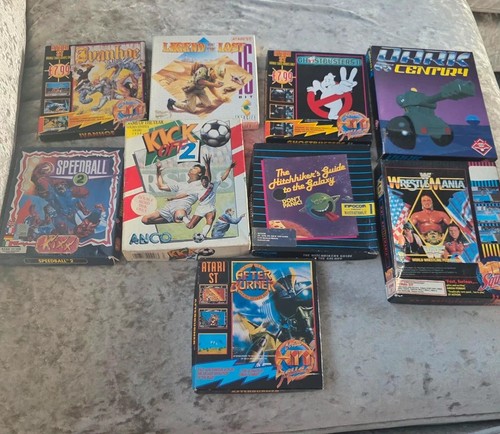 Job lot atari - games, (cases)