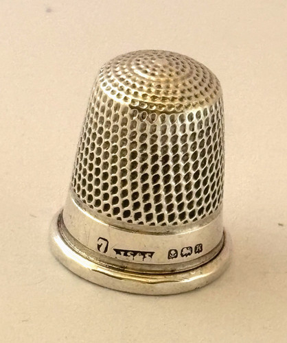 Antique sterling silver - silver, sewing