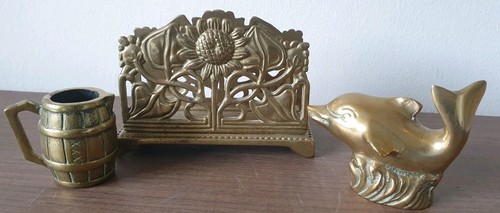 Brass ware art nouveau - ware,