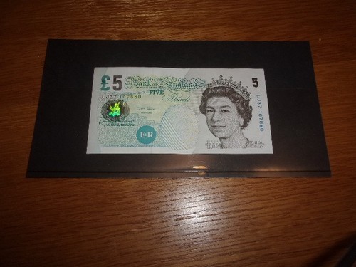 Five pound bank of - pound,