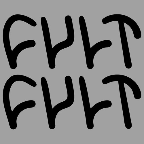 Cult bmx logo - bmx, black