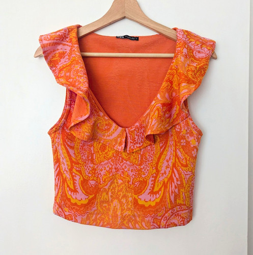 Zara women cropped top - zara,
