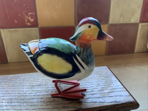 Ceramic duck spring - duck,