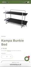 Kampa Bunkie 178x70x108 Bunk Bed - Black (9120000571)